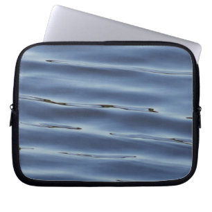 Bolsa electrónica del patrón de agua azul