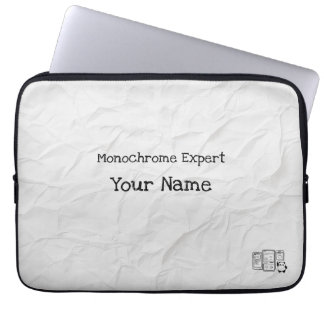 Bolsa electrónica experta monocromática personaliz