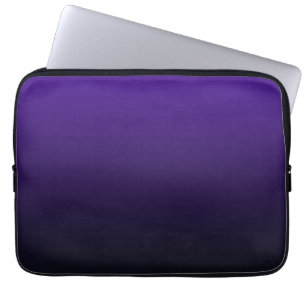 Bolsa electrónica gradiente morado a negro