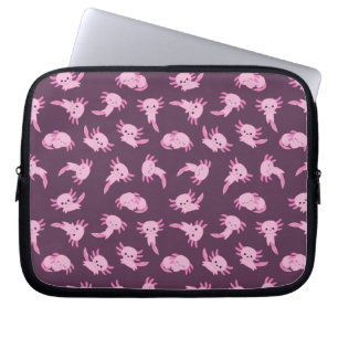 Bolsa electrónica Kawaii rosa Axolotl