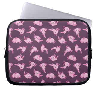 Bolsa electrónica Kawaii rosa Axolotl