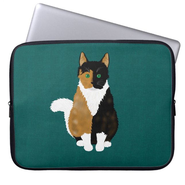 Bolsa electrónica para gato de Calico (Frente)