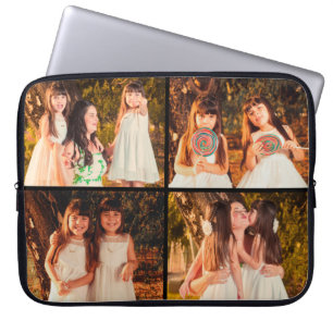 Bolsa electrónica personalizada de 4 Collages de f