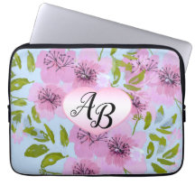 Bolsa electrónica rosa Anemones Amor Jardín
