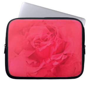 Bolsa electrónica Rosa floreado rosado vibrante