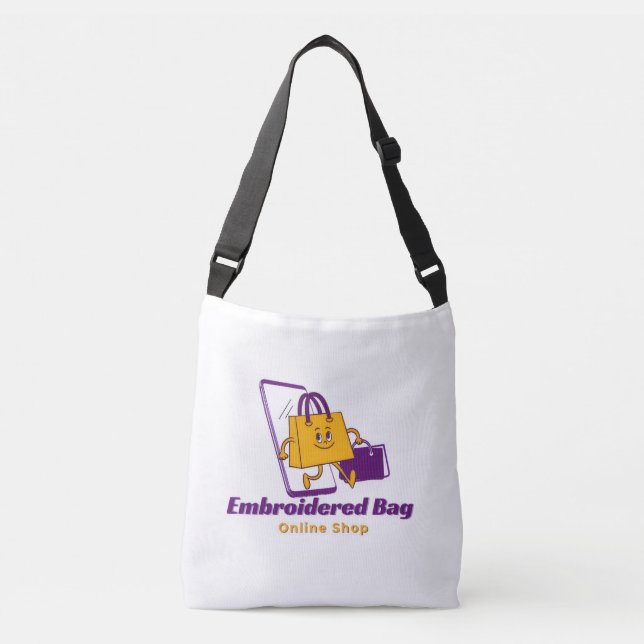 Bolsa Elegante Bordada – Estilosa y Duradera Diari (Anverso)