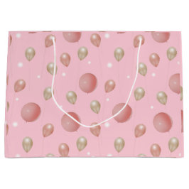 Bolsa elegante de regalo en globo 3D con luces esp