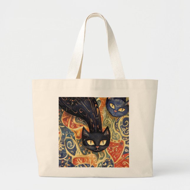Bolsa elegante de té para gato (Frente)