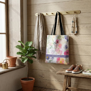 Bolsa Elegante Floral Bonita Tendance Chic Estilos