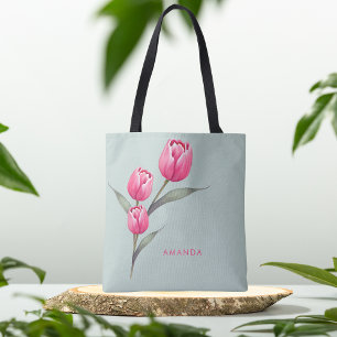 Bolsa elegante floral verde chic trendy con estilo