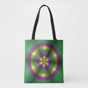 Bolsa estampada Ilusión de Mardi Gras