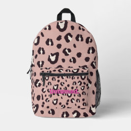 Bolsa estampado animal rosa