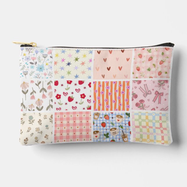 Bolsa estética de accesorios Coquette linda (Anverso)
