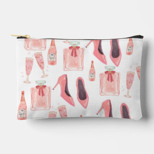 Bolsa estética rosa