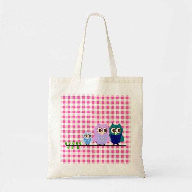 Bolsa familiar Owls (Frente)