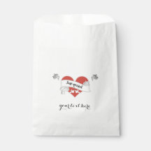Bolsa favorita de bodas de papel blanco - Personal
