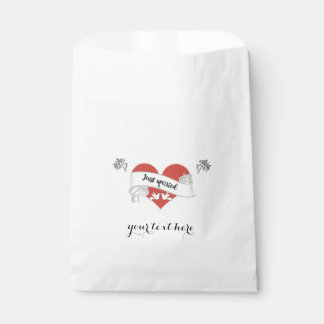 Bolsa favorita de bodas de papel blanco - Personal