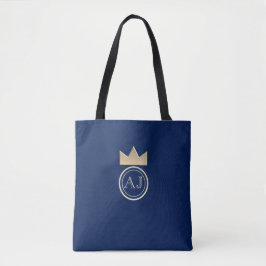 Bolsa favorita de la boda azul de la marina
