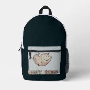 Bolsa Feliz de Papas Impresas para Cortar y Coser