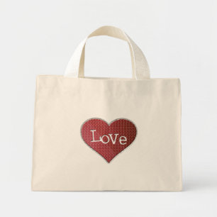 Bolsa floral de amor