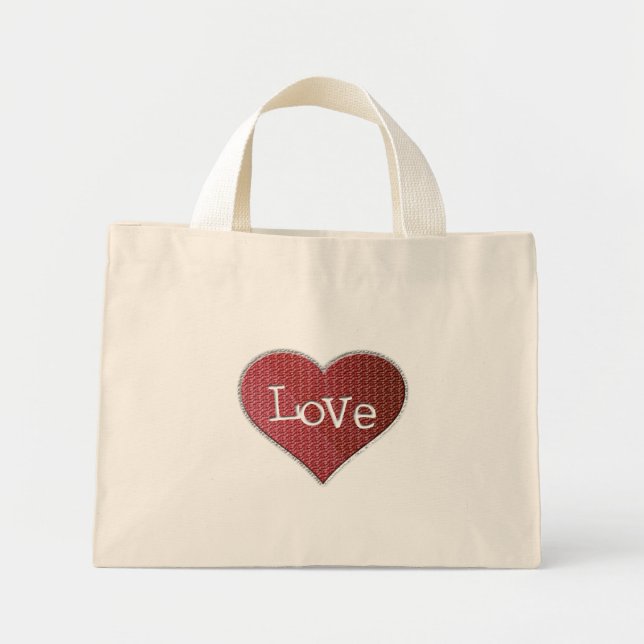 Bolsa floral de amor (Frente)
