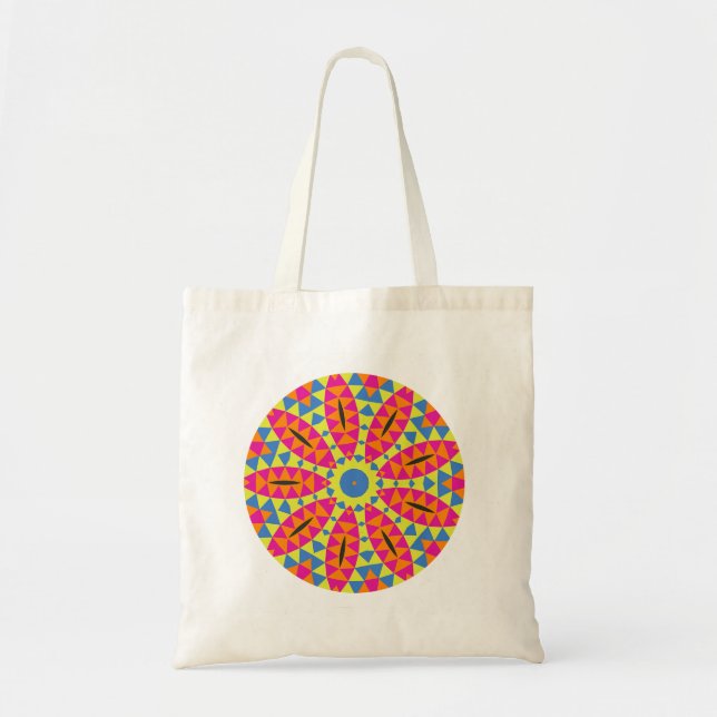 Bolsa floral de tote (Frente)
