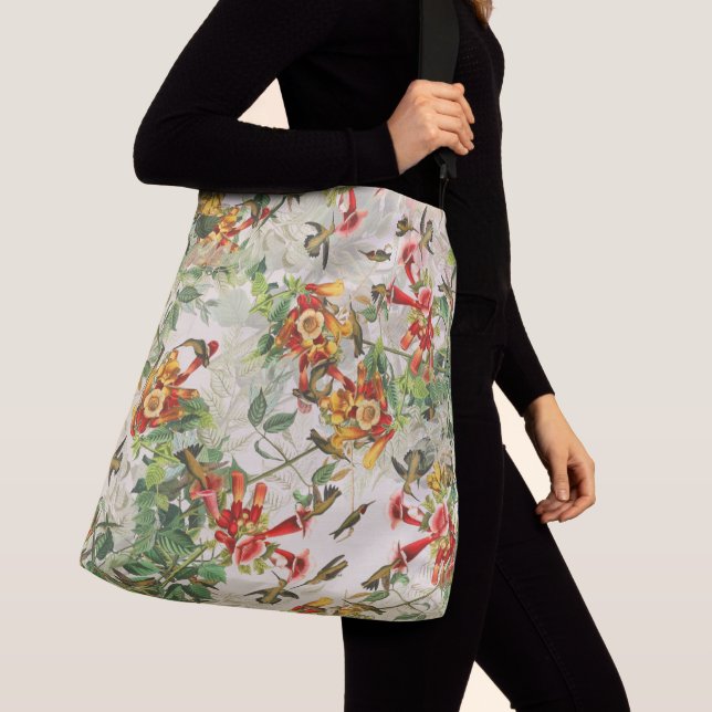 Bolsa Floral Floral de Aves Audubon (Detalle)