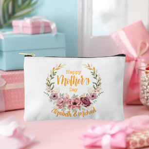 Bolsa floral personalizada del Día de la Madre