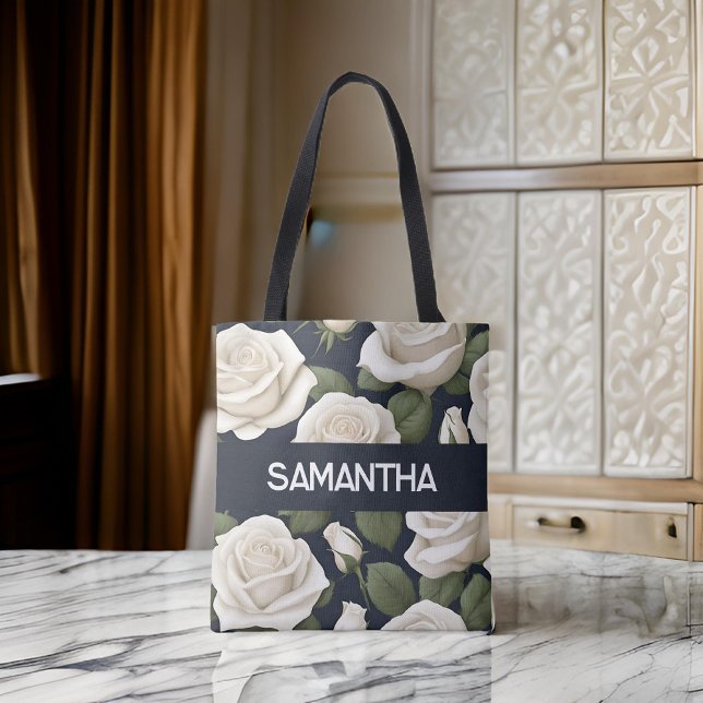Bolsa floral personalizado para mamá, regalo de cu (Gift for mom, mother's day gift, gift for bridesmaid, gift for girl, floral bag for mom, mom bag)