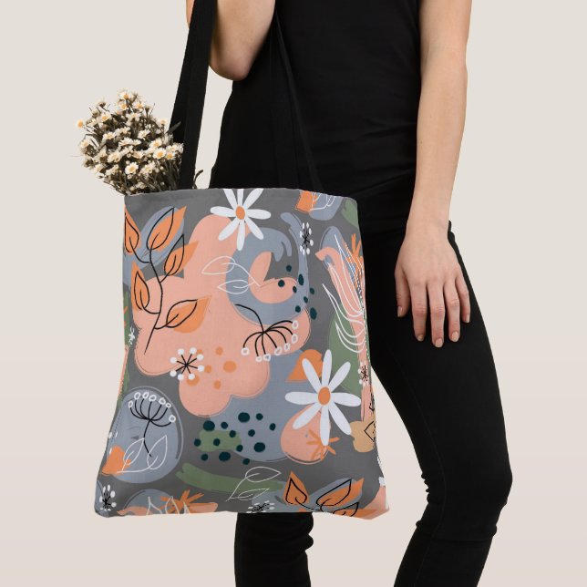 Bolsa Floral Tote (Detalle)