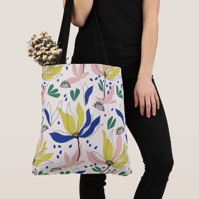 Bolsa Floral Tote (Detalle)