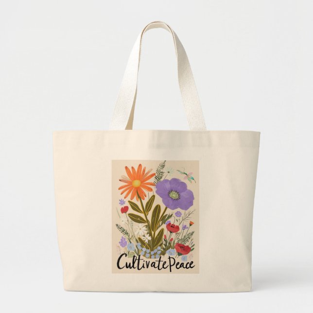 Bolsa Floral Tote (Frente)