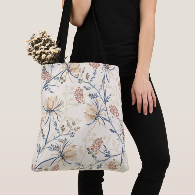 Bolsa Floral Tote (Detalle)