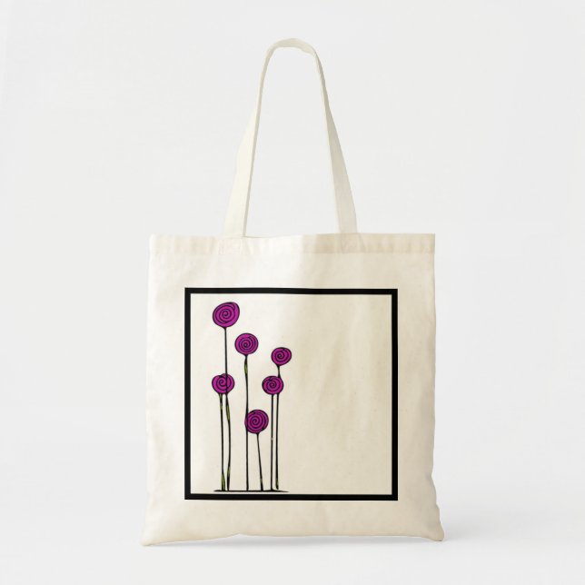 Bolsa Floral Tote (Frente)
