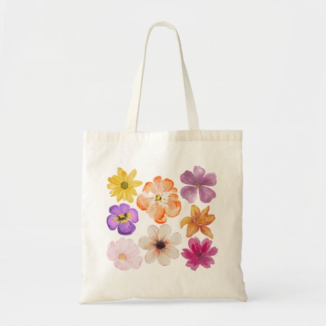Bolsa Floral Tote (Frente)