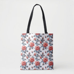 Bolsa Floral Tote para Rosas de la pista