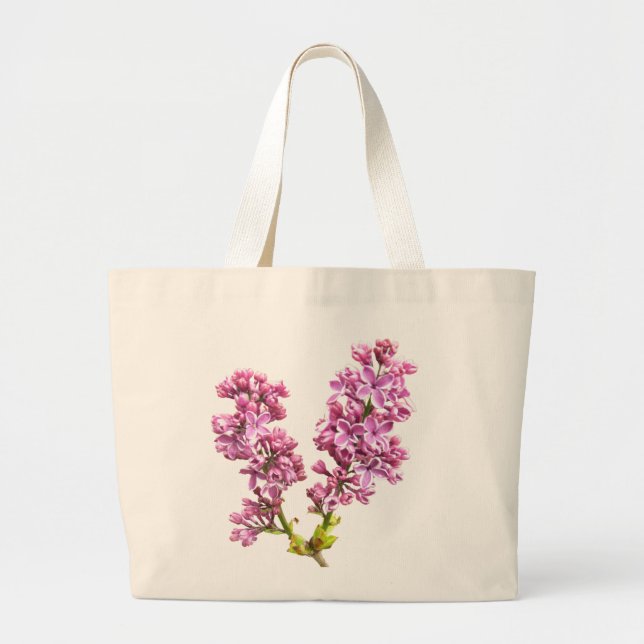 Bolsa - Flores de Lila (Frente)