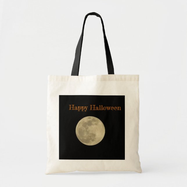 Bolsa Full Moon Happy Halloween (Frente)