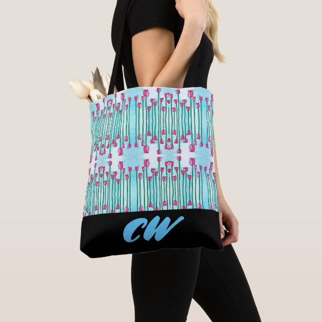 Bolsa Funky Floral Boho Tote (Detalle)