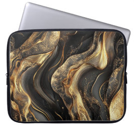 Bolsa futurista para portátiles cósmicos negros co