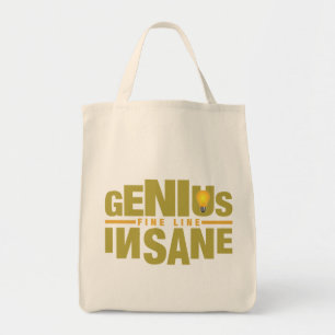 Bolsa GENIUS VS INSANE - elegir estilo y color