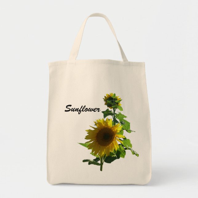 Bolsa - girasoles (Frente)