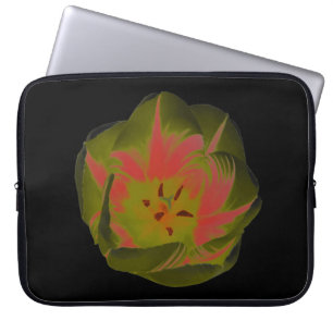 Bolsa gótica gótica de tulipán rojo
