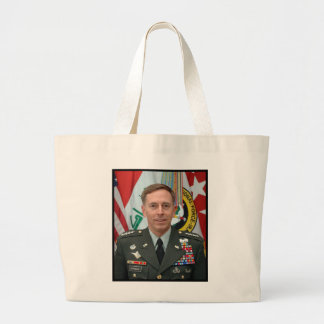 Bolsa grande con retrato del general David Petraeu