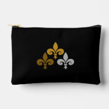 Bolsa grande de accesorios Fleur de Lys