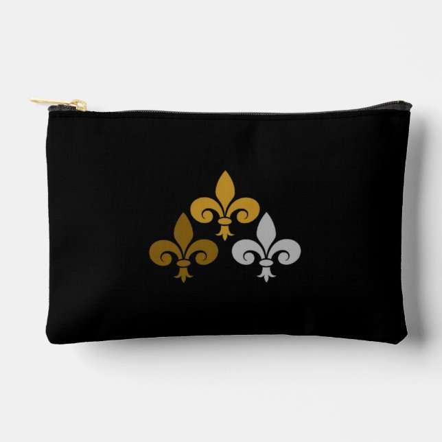 Bolsa grande de accesorios Fleur de Lys (Anverso)