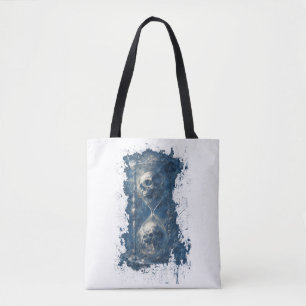 Bolsa grande de arte gótico oscuro de reloj de are