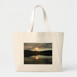 Bolsa Grande de Atardecer sobre el Embalse de Spri