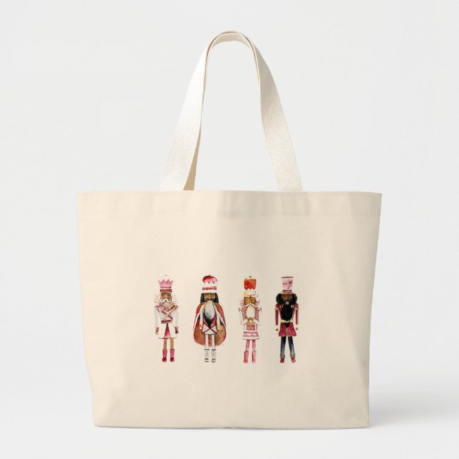Bolsa grande de cascanueces negro (Frente)