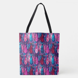 Bolsa grande de hombro de corbatas de papá